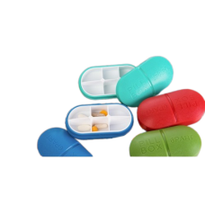 Органайзер для таблеток, таблетниця на 6 відділень