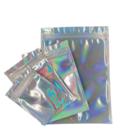 Пакет-саше косметичний із замком Zip-Lock 8,5х13 см, глянцевий пакет Zip-Lock 8,5х13 см, 10 шт