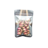 Пакет саше косметичний із замком Zip-Lock 15х22 см, білий матовий пакет Zip-Lock 15х22 см, 10 шт