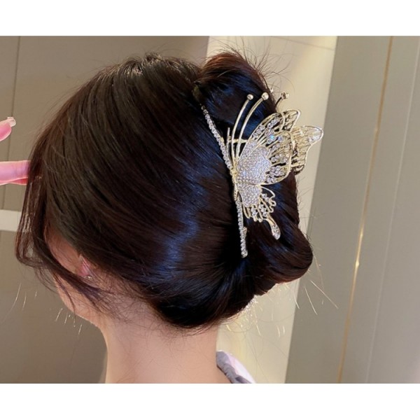Крабик для волосся "Golden Butterfly", два кольори, 11,2 х6 см