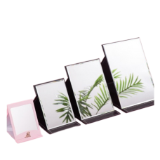 Дзеркало косметичне, складне, 3 кольори, 21х15 см