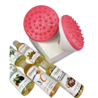 Набір для догляду за тілом: Масажер компактний ручний + олія Disaar (на вибір)