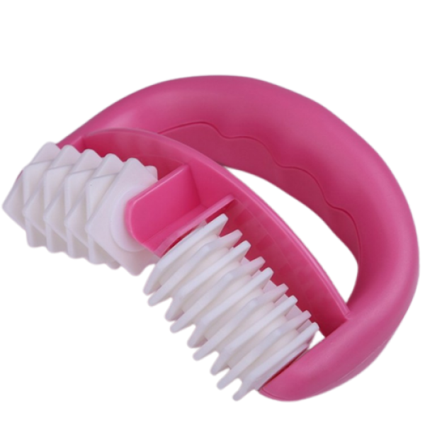 Масажер роликовий з пластинами, компактний, ручний, для тіла, 1 шт