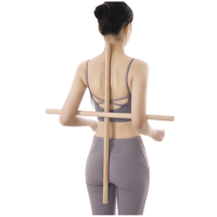 Тренажер для спини, перехресна палиця для йоги, Коректор постави, 90 см