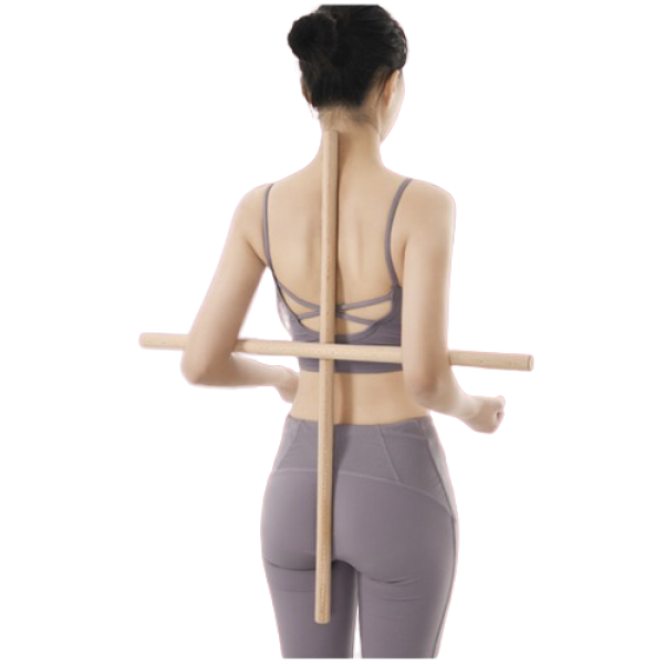 Тренажер для спини, перехресна палиця для йоги, Коректор постави, 90 см