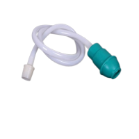 Сполучна трубка для вакуумних банок, з гумовою насадкою, 1 шт