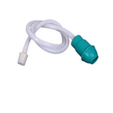 Сполучна трубка для вакуумних банок, з гумовою насадкою, 1 шт