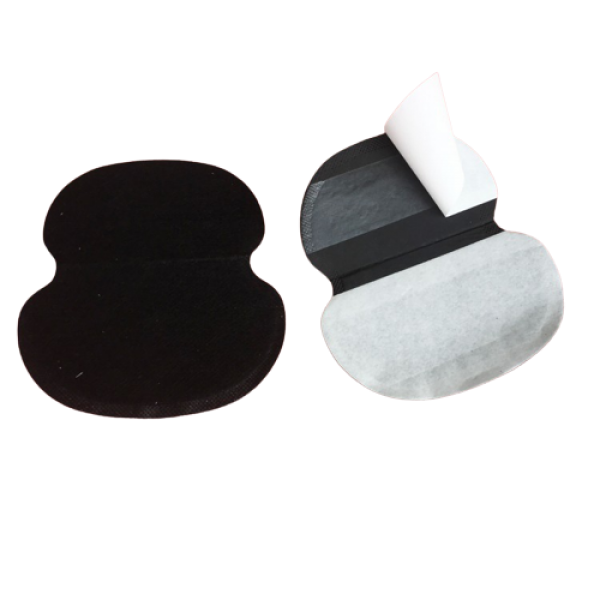 Вкладиші для пахв від поту, антипот, чорні, 1 пара