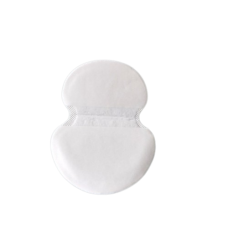 Вкладиші для пахв від поту 12,2 х 9,5 см, вкладиші антипіт білі, упаковка 5 пар