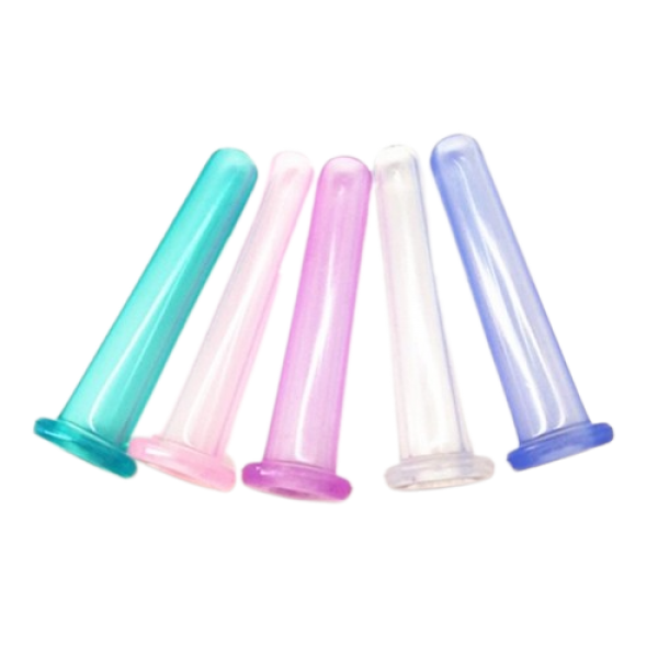 Банка силіконова, вакуумна, для масажу шкіри навколо очей (S-розмір), 1шт