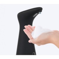 Дозатор сенсорний для мила-пінки, автоматичний, диспенсер, чорний, 200 мл