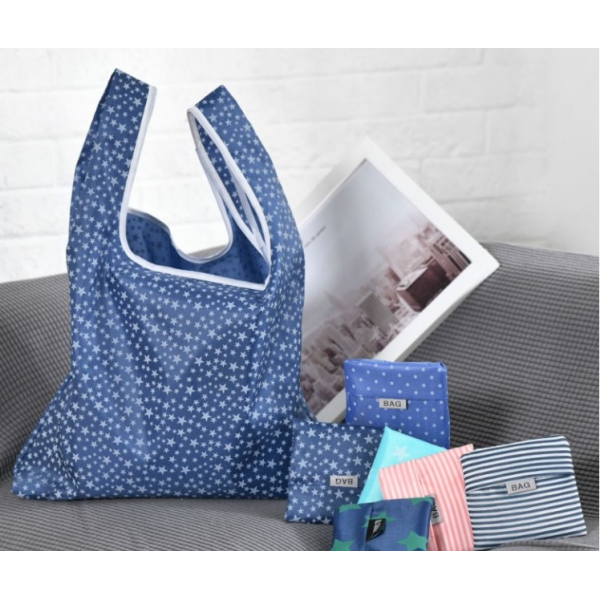 Сумка шоппер  для покупок "Stars", 33х52х6, разные цвета, 1 шт