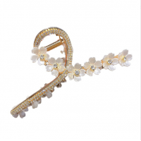 Зажим для волос "Blossom", золото, 11х5.5 см