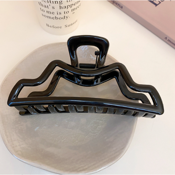 Затискач для волосся "Castle", 4 кольори, 13х5.5 см