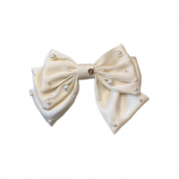 Бант для волосся "Pearl Rain", два кольори, 20х13 см