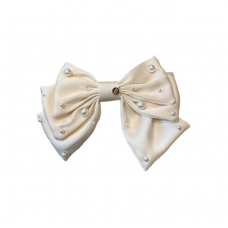 Бант для волосся "Pearl Rain", два кольори, 20х13 см