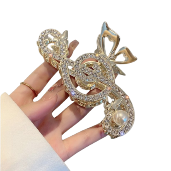 Крабик для волос "Golden Key", золото