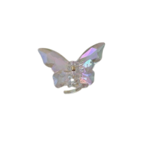 Крабик для волосся "Butterfly", прозорий