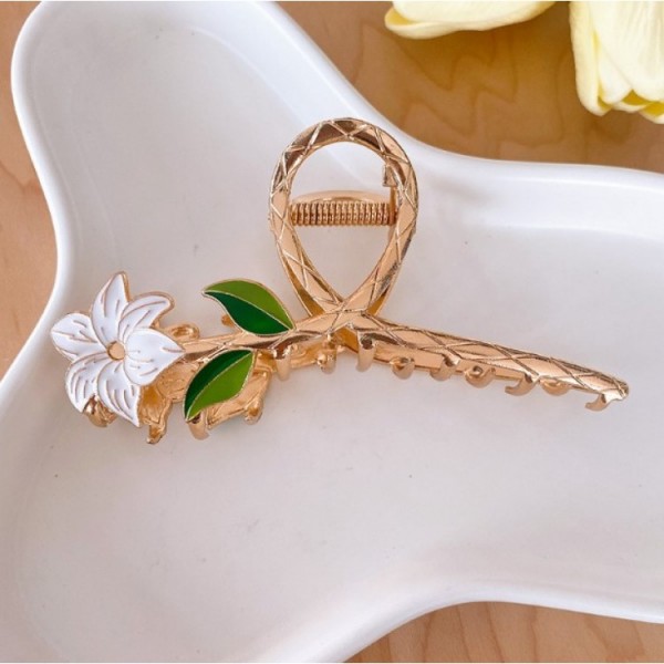 Крабик для волос "Golden Flower", золото