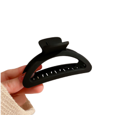 Крабик для волосся "Casual Fashion", овальний, чорний