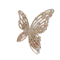 Крабик для волосся "Butterfly", зі стразами