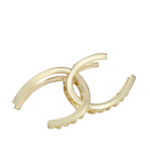 Крабик для волосся "Minimal", золото та срібло, 12х5,5 см Крабик для волосся "Minimal", золото та срібло, 12х5,5 см