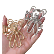 Крабик для волосся "Teddy", два кольори