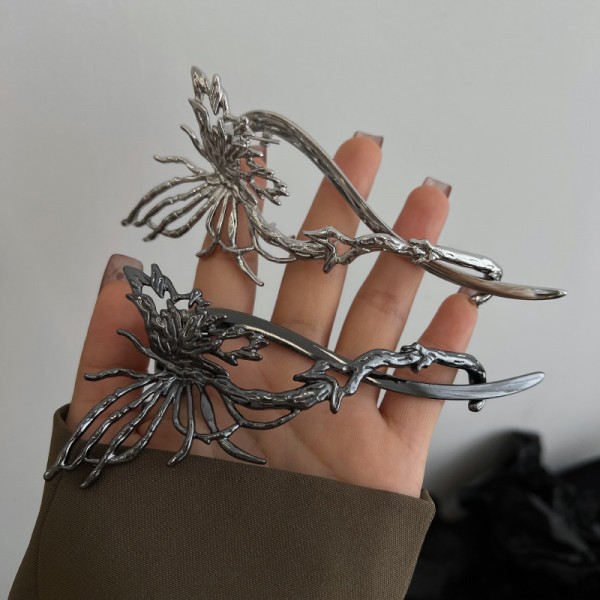 Крабик для волос "Elderwood", два цвета, 14x6 см