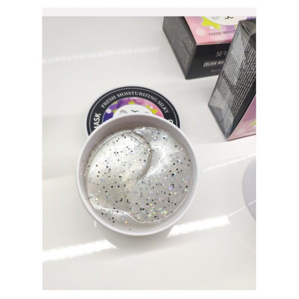 Патчі гідрогелеві для шкіри навколо очей Sersanlove Star Collagen Eye Gel Mask, 60 штук