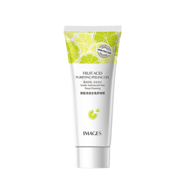 Пілінг - скатка для обличчя, Images Fruit Acid Purifying Peeling Gel, з фруктовими кислотами, 80 г