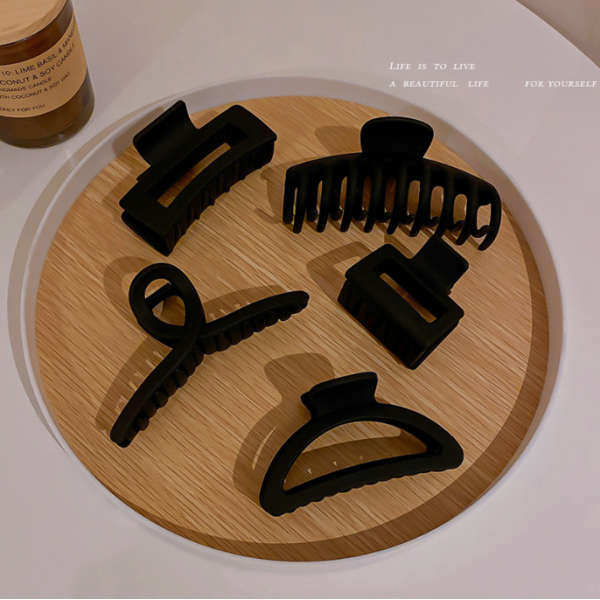 Крабик для волосся "Casual Fashion", чорний