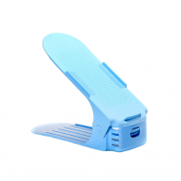 Підставка для взуття, пластикова двошарова полиця для взуття, 3 кольори