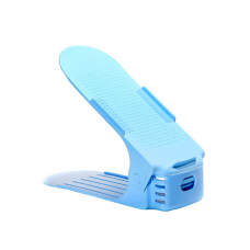 Підставка для взуття, пластикова двошарова полиця для взуття, 3 кольори