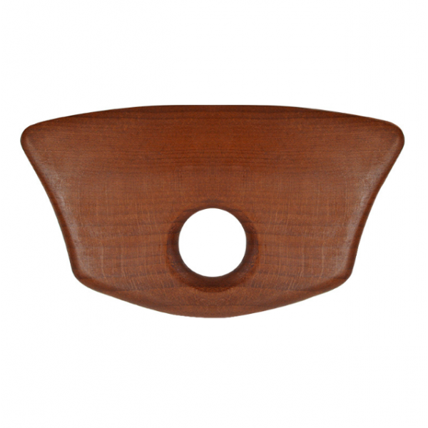 Шкребок ГуаШа, масажер буковий для ГуаШа, букова дошка для масажу, 14,5х8 см