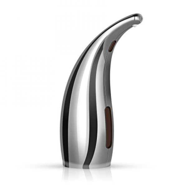 Дозатор сенсорний для рідкого мила, автоматичний, диспенсер, металік, 300 мл