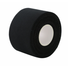 Тейп, Жорсткий спортивний тейп, нееластичний, чорного кольору, розміром 5 см х 9,14 м