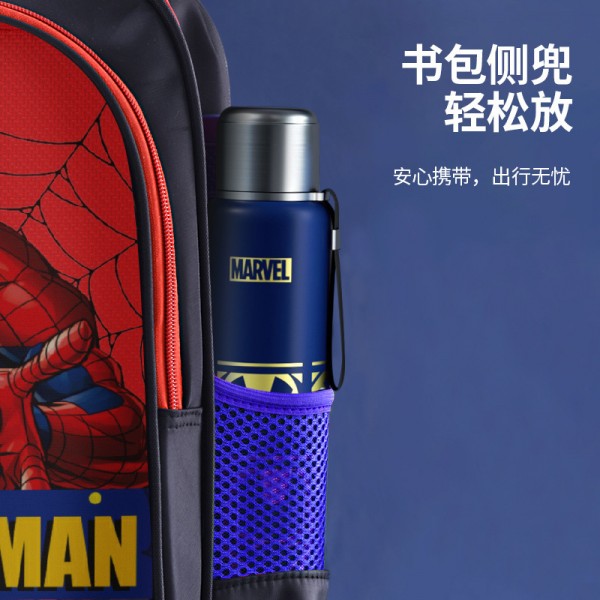 Термос для воды Marvel, детская бутылка - термос из нержавеющей стали, 2 цвета, 800 мл Термос для воды Marvel, детская бутылка - термос из нержавеющей стали, 2 цвета, 800 мл