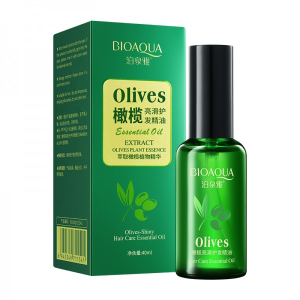 Олія для волосся Bioaqua Olives Hair Care Essential Oil, 40 мл