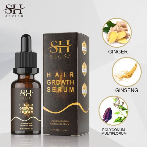 Сироватка для росту волосся з імбиром Sevich Hair Growth Serum, 20 мл