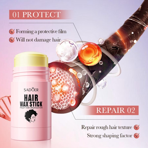 Віск для укладання волосся Frizzy Hair Organization, 30 г