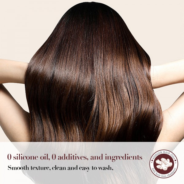 Шампунь з екстрактом імбиру проти випадіння волосся Sadoer, 500 мл