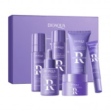 Подарунковий набір для догляду за шкірою BIOAQUA, з ретинолом, 6 засобів