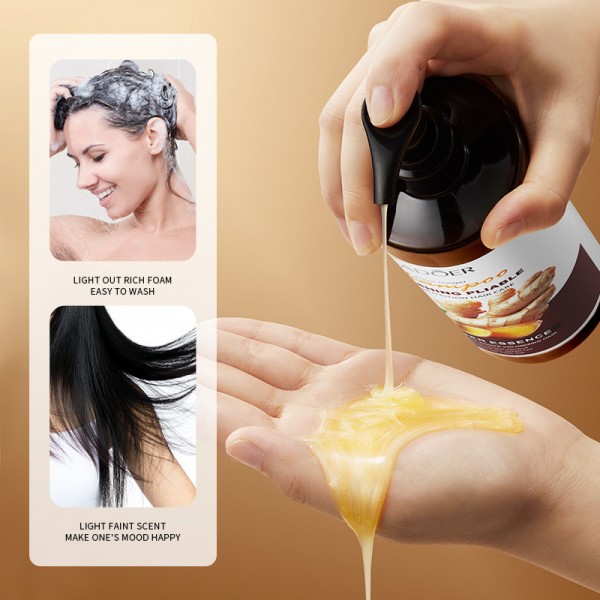 Шампунь з екстрактом імбиру Sadoer Refreshing Pliable, 500 мл