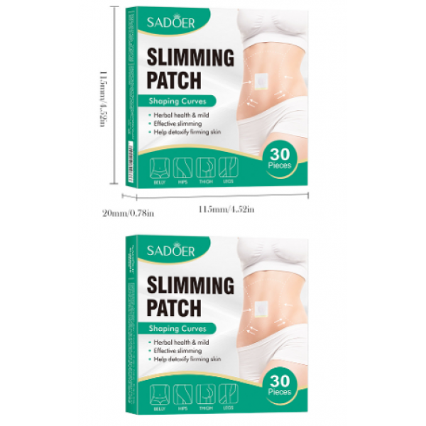 Пластир для схуднення SADOER, 30 шт Пластир для схуднення SADOER, 30 шт
