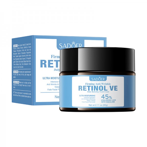 Крем проти зморшок з ретинолом SADOER Retinol VE, 60 г