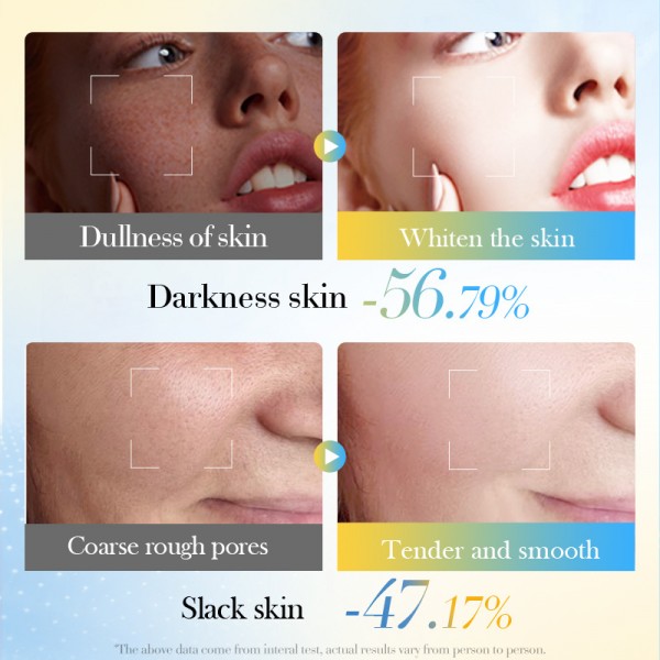 Крем для обличчя з вітаміном С SADOER Turmeric VC, 60 г