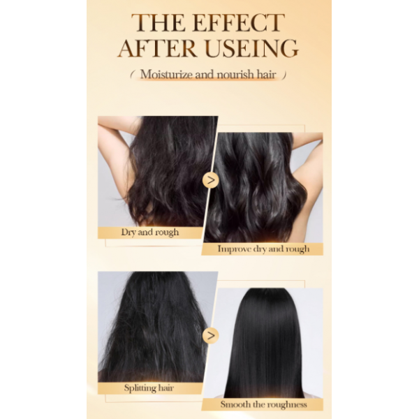 Вітамінні капсули для волосся SADOER Smooth Hair Care Capsules, помаранчеві, 30 шт