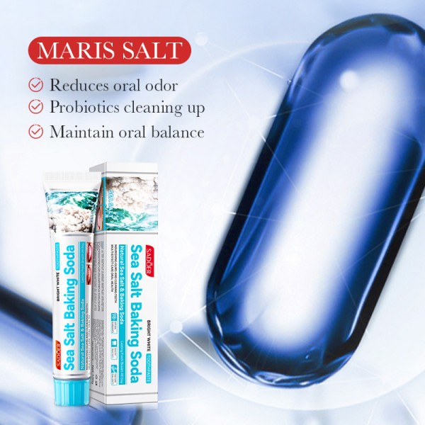 Зубна паста Sadoer Sea Salt Baking Soda, 100 г