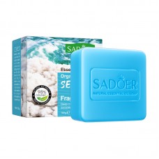 Мило для обличчя і тіла Sadoer Organic Sea Salt Essential Oil Soap з морською сіллю, 100 г