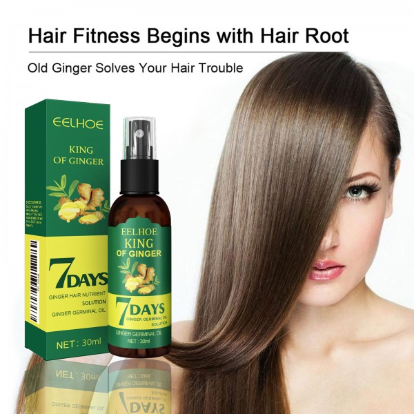 Масло для роста волос Eelhoe King of Ginger 7 Days Hair Nutrient Solution, 30 мл